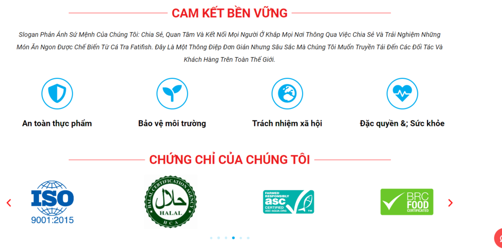 Cam kết bền vững